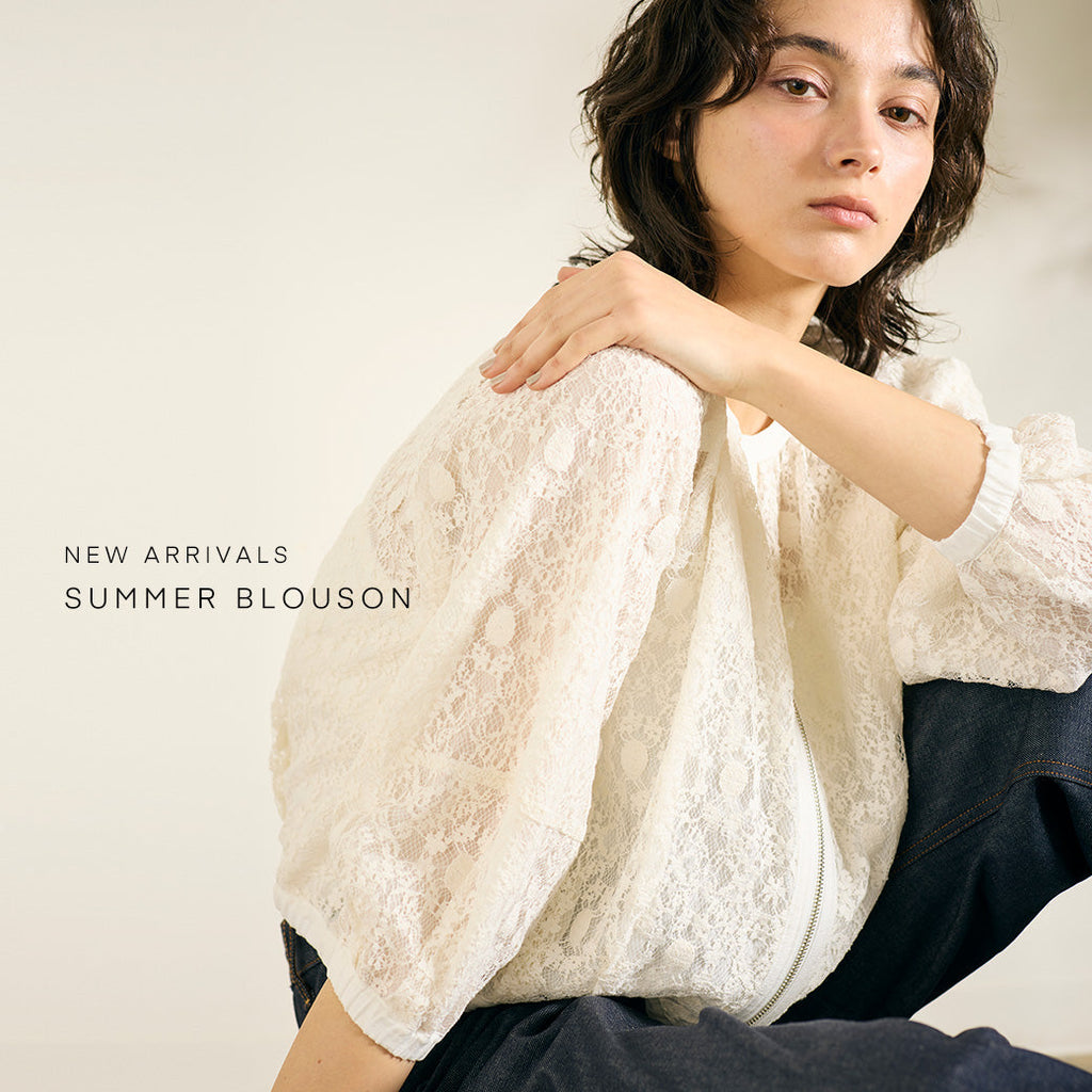 【NEW ARRIVALS】summer blouson