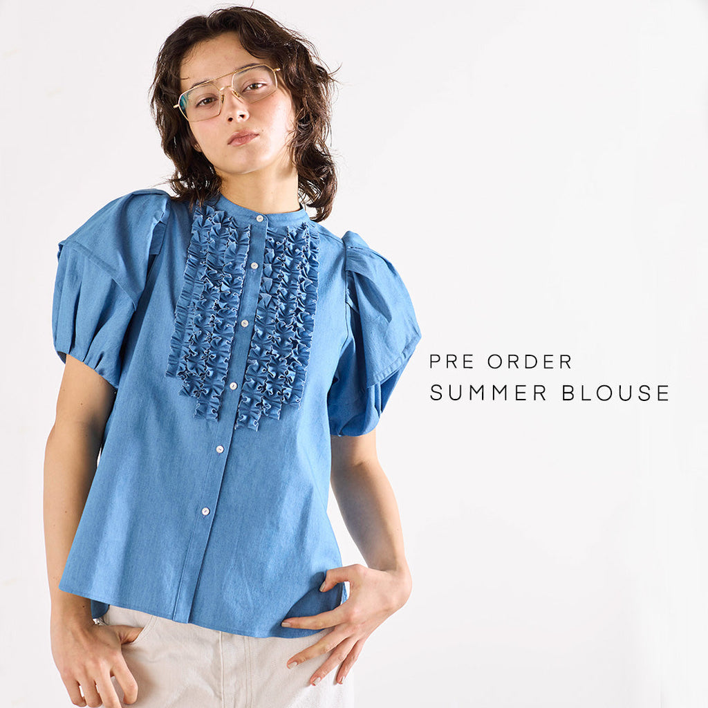【PRE ORDER START】人気ブラウスに新作&NEWカラー登場