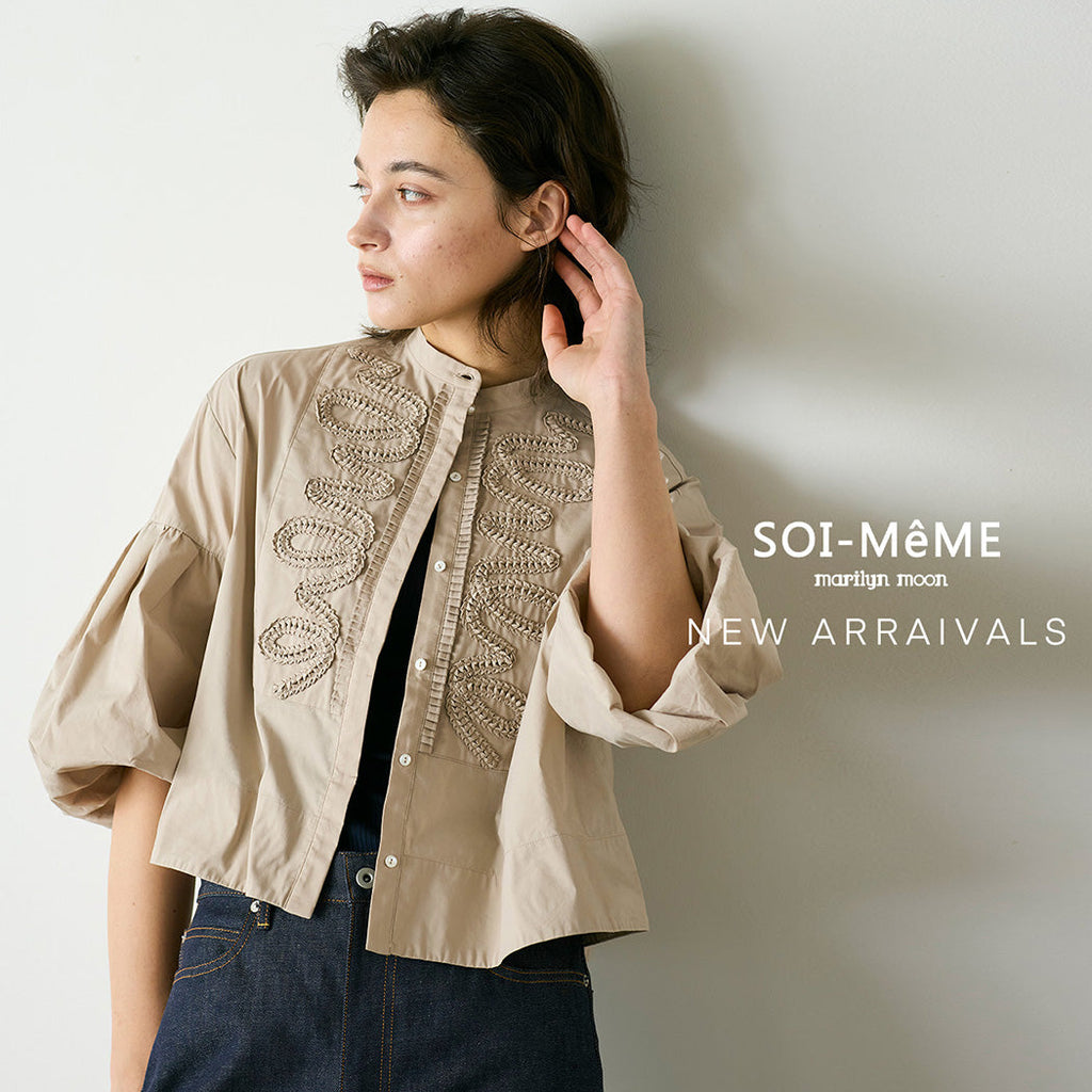 【NEW ARRIVALS】SOI-MeME 新作デザインブラウス