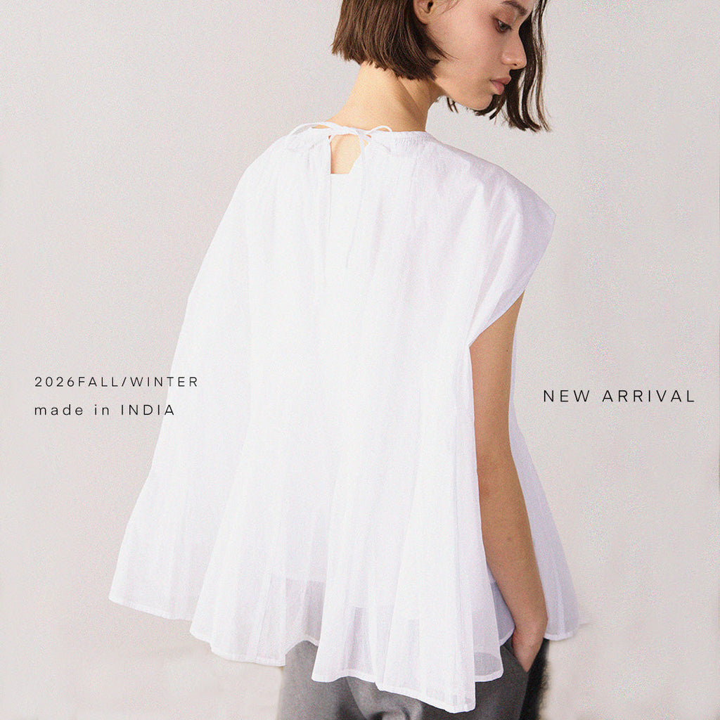 【NEW ARRIVAL】sheer starched cotton series