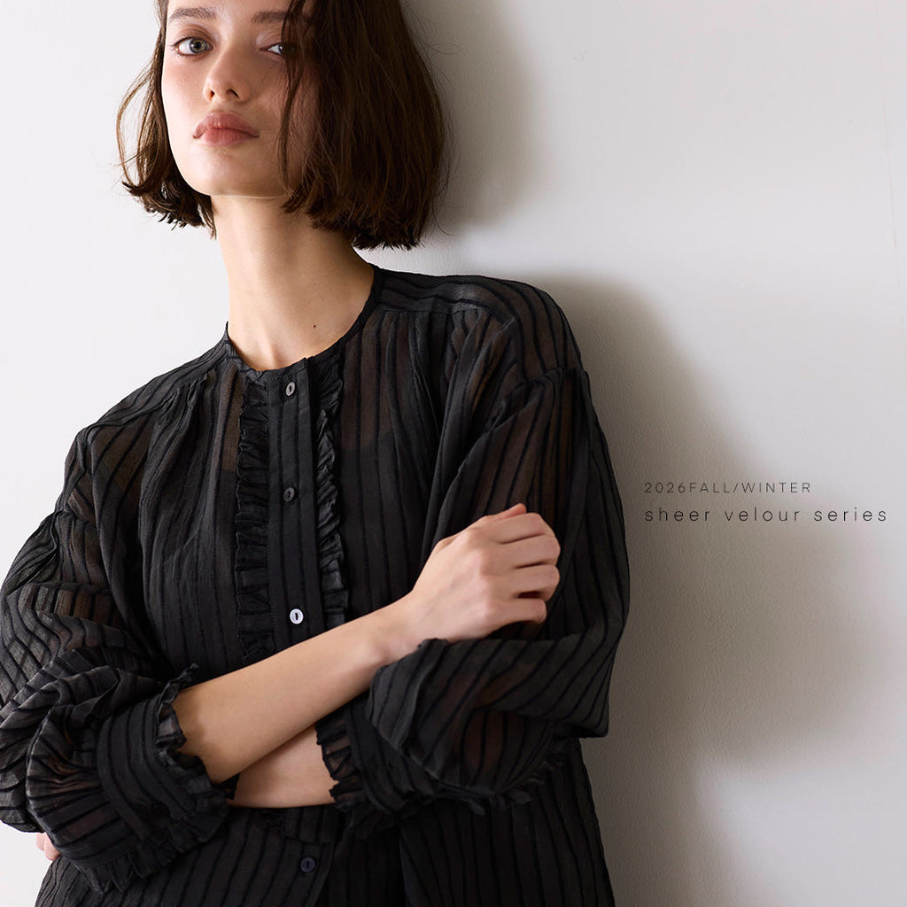 【NEW ARRIVAL】 sheer velour series