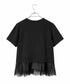 eyelash lace hem cut-sew