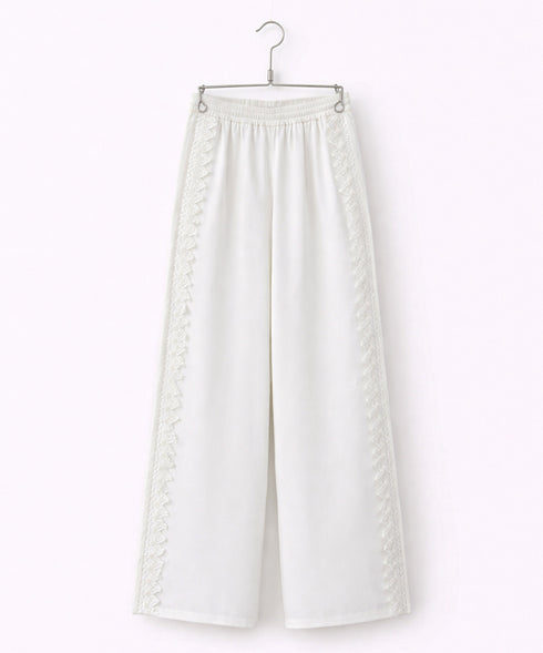 batten lace line pants