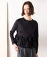 spiral ruffle cutsew top