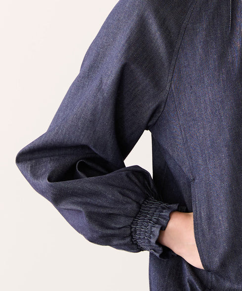 <8/28発売>denim frill blouson