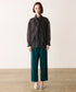 sheer velour 2way tie shirt