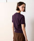 【先行予約1000ポイントプレゼント】14G wool 2way sleeve top