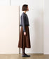 eco-suede circular skirt
