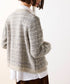 boucle tweed knit jacket