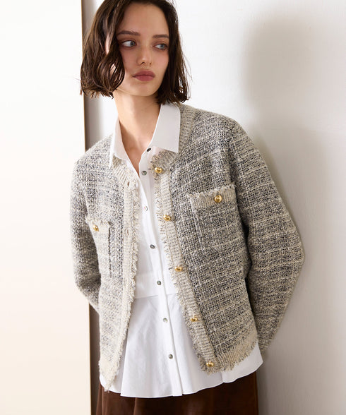 <9/4発売>tuck flare shirt