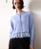 【10/23発売予定】eyelash lace hem A‐line cardigan