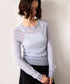 【10/23発売予定】16G sheer wool knit