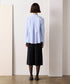 <9/4発売>tuck frill flare shirt