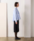 <9/4発売>tuck frill flare shirt