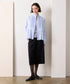 <9/4発売>tuck frill flare shirt