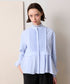 <9/4発売>tuck frill flare shirt