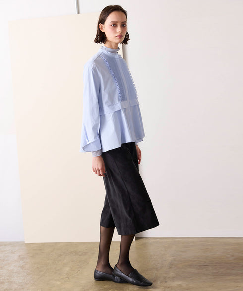 eco-suede half pants