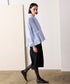 <9/4発売>tuck frill flare shirt