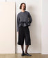 <9/4発売>spiral ruffle modern blouse