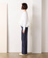 spiral ruffle cutsew top