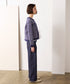 boucle tweed knit jacket