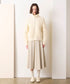 polyester honeycomb knit blouson