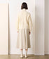 polyester honeycomb knit blouson