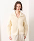 polyester honeycomb knit blouson