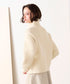 polyester honeycomb knit blouson