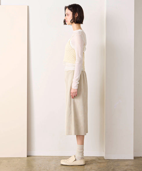 polyester honeycomb knit camisole