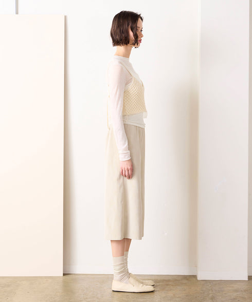 polyester honeycomb knit camisole