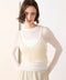 polyester honeycomb knit camisole