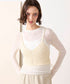 polyester honeycomb knit camisole
