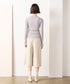 【10/23発売予定】lame spangle rib knit top