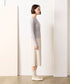 【10/23発売予定】lame spangle rib knit top