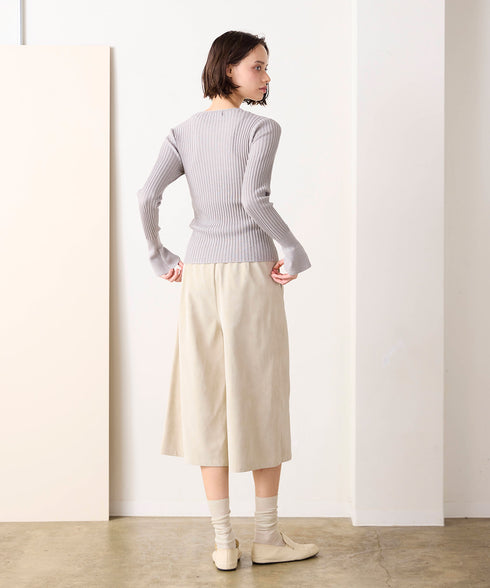 eco-suede half pants