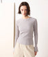 【10/23発売予定】lame spangle rib knit top