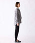 【SOI-MeME】stripe embroidery tie blouse