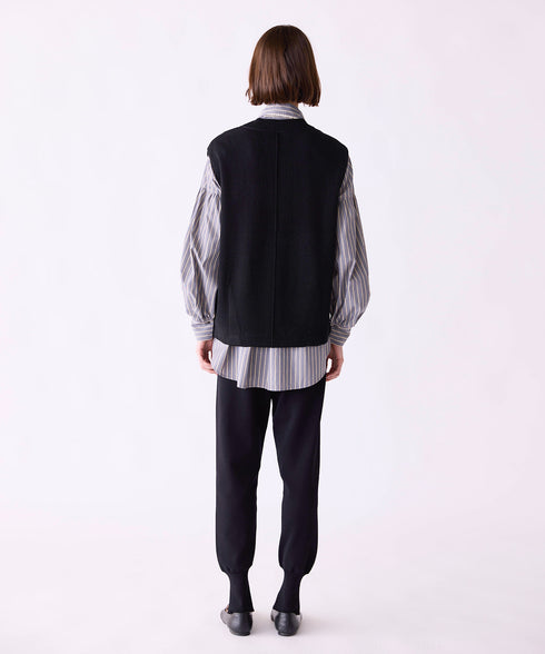 【SOI-MeME】cocoon bijou vest