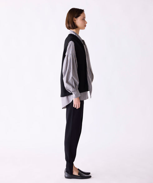 【SOI-MeME】cocoon bijou vest
