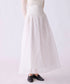 sheer starched cotton 2way cami skirt