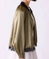 【SOI-MeME】eyelash lace satin reversible blouson
