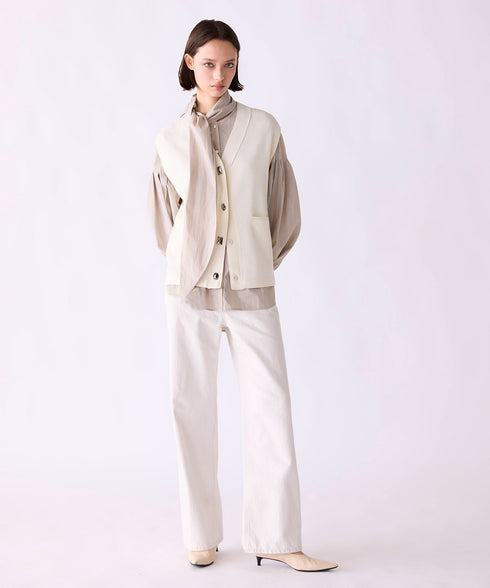 【SOI-MeME】cocoon bijou vest