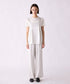 【SOI-MeME】eyelash lace satin camisole