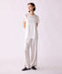 【SOI-MeME】eyelash lace satin camisole