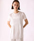 【SOI-MeME】eyelash lace satin camisole
