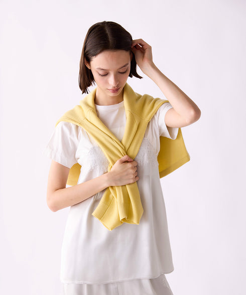 【SOI-MeME】cocoon sleeve bijou cardigan