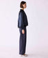 【SOI-MeME】eyelash lace satin reversible blouson