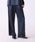 【SOI-MeME】eyelash lace satin drawstring pants
