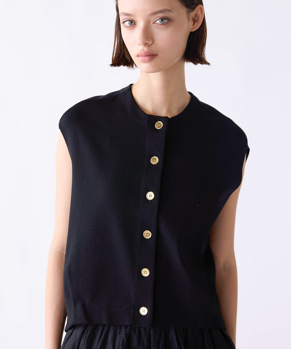 <8/28発売>【SOI-MeME】viscose knit vest
